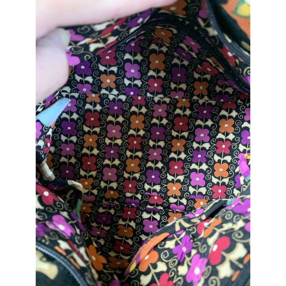 Vera Bradley Suzani Boho Floral Quilted Hand Shoulder Bag With Matching Wallet - Picture 9 of 16